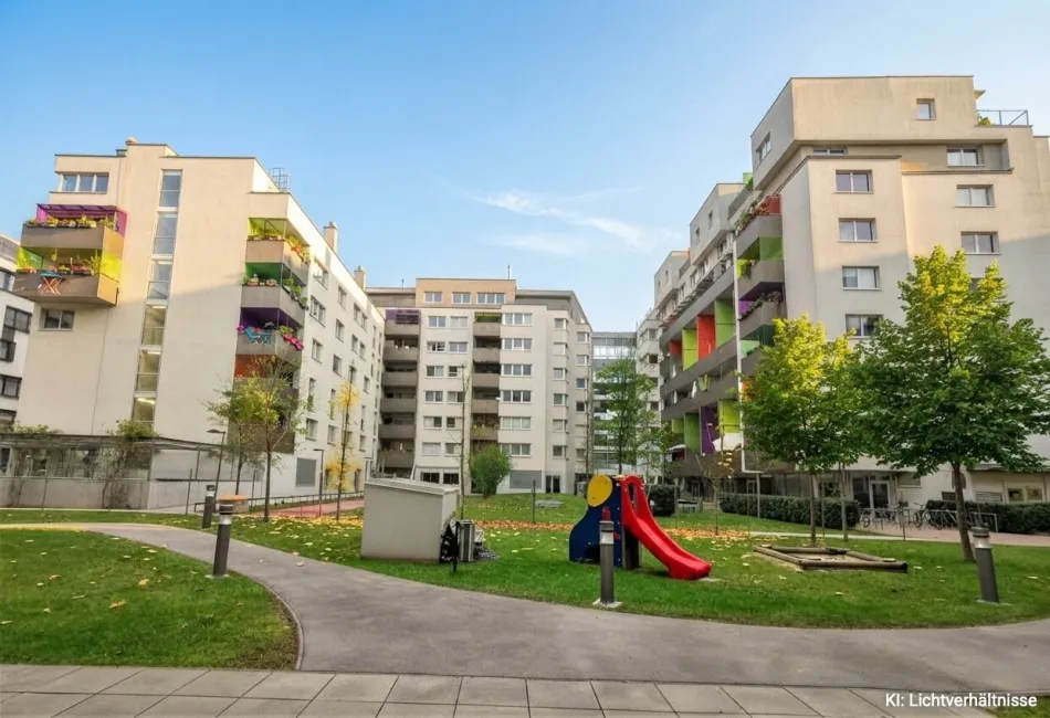 Teilmöblierte 2 -Zimmer-Wohnung mit Loggia und extras im Haus! - Titelbild