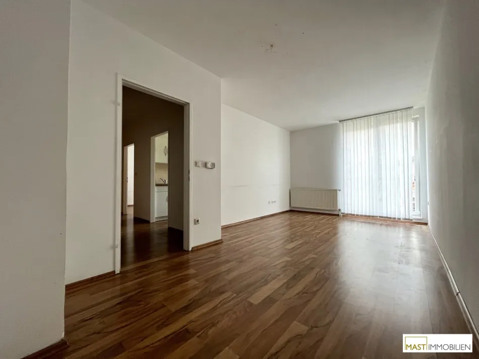 Optimal aufgeteilte 2 Zimmer Wohnung inkl. Einbauküche - Bild