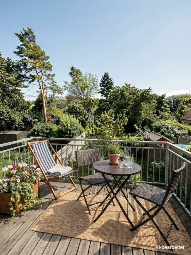 3 Zimmer Wohnung in Stockerau Balkon mit Grünblick - Titelbild