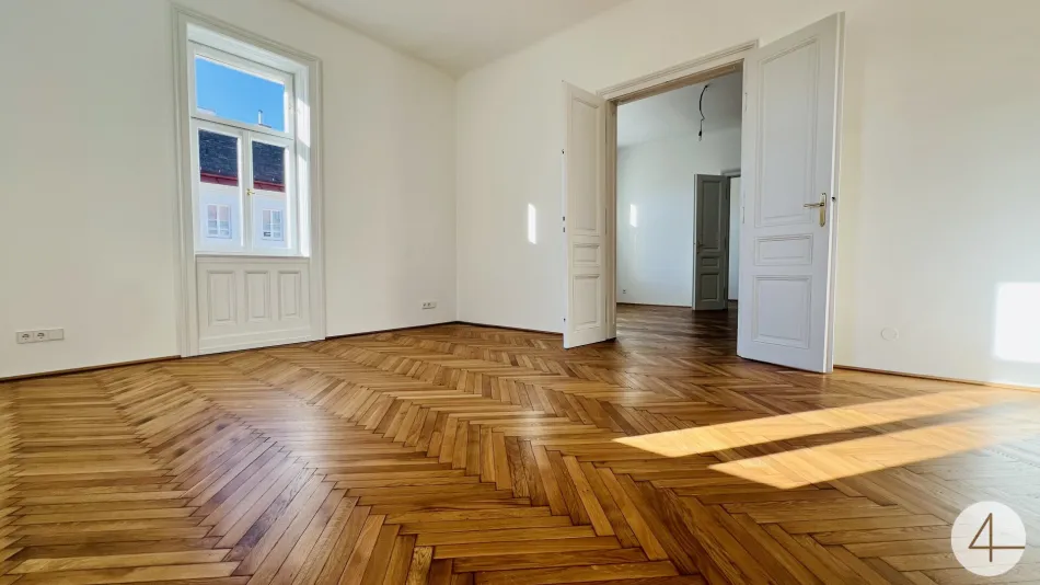 Erstbezug · U6 in Gehweite · hochwertige 3-Zimmer-Wohnung · Lift · Küche mit Essbereich · Fussbodenheizung - Titelbild