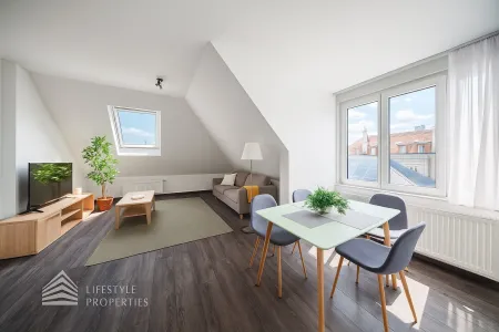 Dachgeschosswohnung mit Grünblick – 3 Zimmer im 18. Bezirk