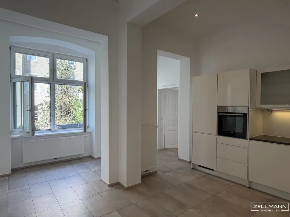 Großzügige Altbauwohnung mit Terrasse in der begehrten Pratercottage | ZELLMANN IMMOBILIEN - Titelbild