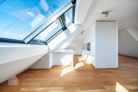 Lichtdurchflutete 4-Zimmer Maisonette-Penthouse Wohnung mit Weitblick und Terrassen!