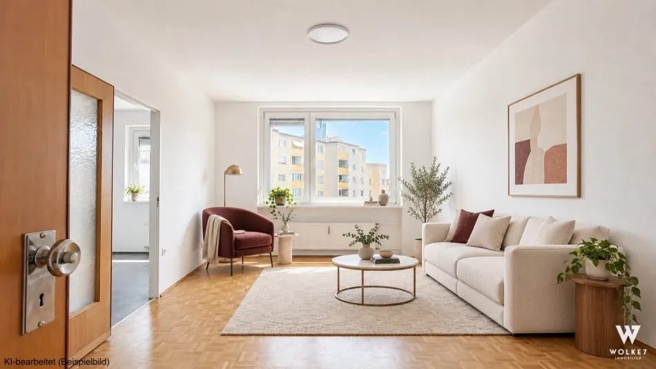 Helle Neubauwohnung im 6. Stock I ideale Anleger- & WG-Wohnung I Nahe U6 Handelskai, Donauinsel & FH Technikum Wien - Titelbild