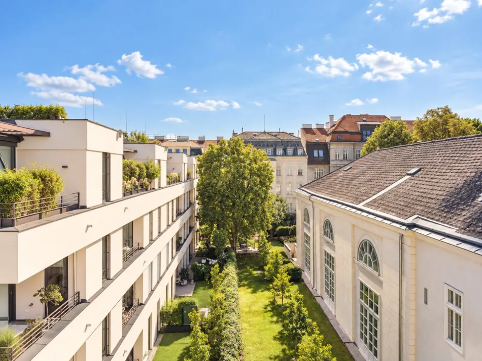 Luxus-Penthouse mit 151 m² Terrasse auf Wohnebene & Panoramablick über Wien – vermietet mit € 85.816,84 p.a. bis 2031 - Bild
