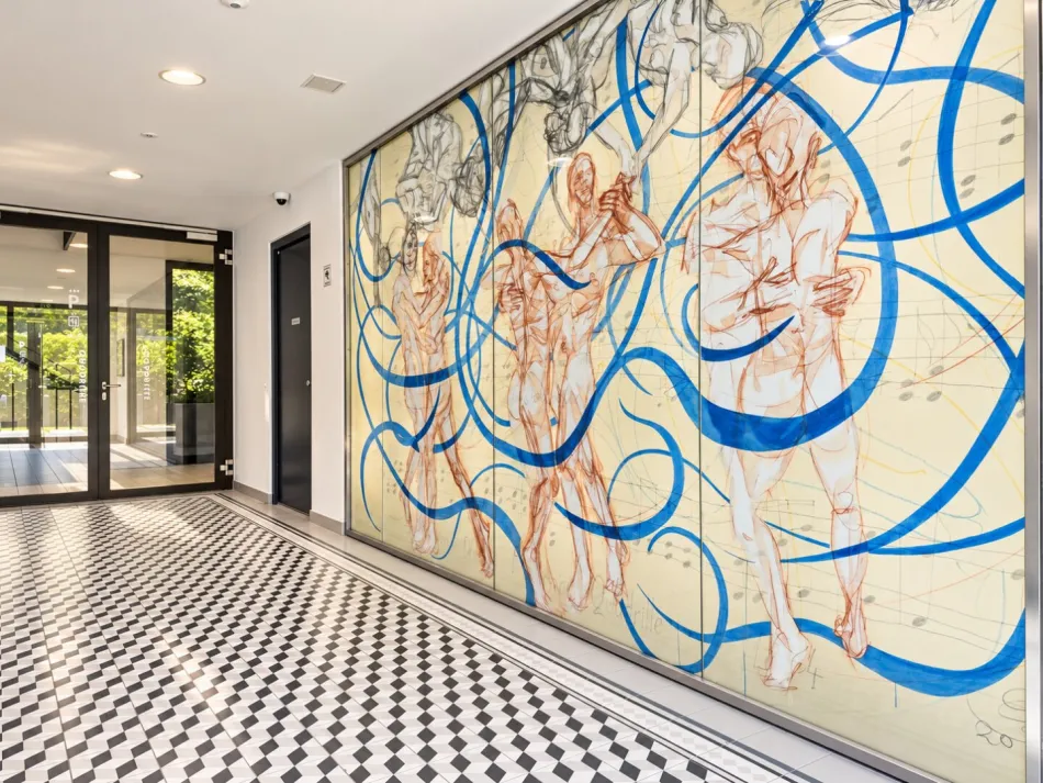 Luxus-Penthouse mit 151 m² Terrasse auf Wohnebene & Panoramablick über Wien – vermietet mit € 85.816,84 p.a. bis 2031 - Bild