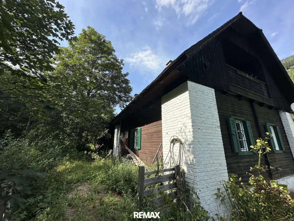 ***Uriges Haus aus 1920 mit viel Potenzial – Naturidylle in Au bei Turnau*** - Bild