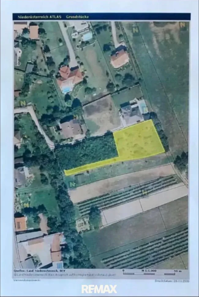 3.160 m² Grundstück mit Bauland-Potenzial – nur ca. 30 Minuten von Wien - Bild