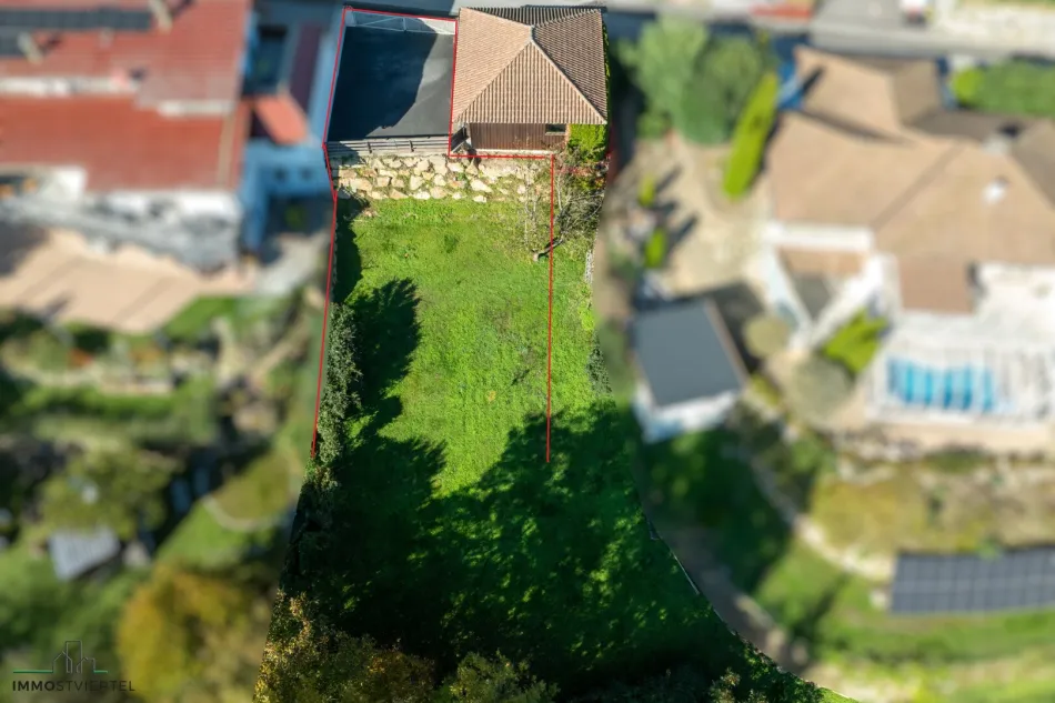 Einzigartiges aufgeschlossenes Baugrundstück mit tollem Donau und Alpenvorlandblick! - Bild