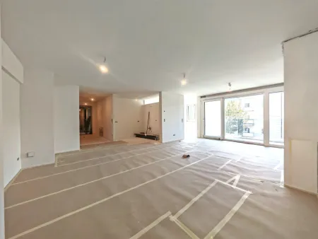 Wohnküche mit Loggia