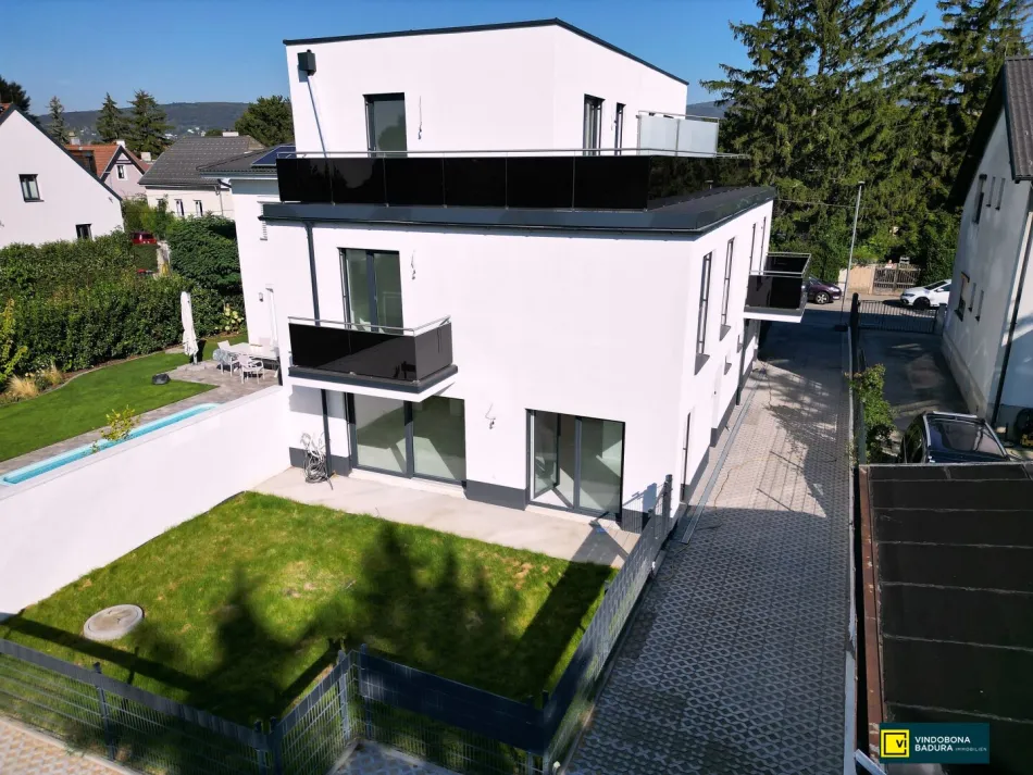 Doppelhaushälfte in ruhiger Siedlungslage | Südgarten | Dachterrasse - Bild