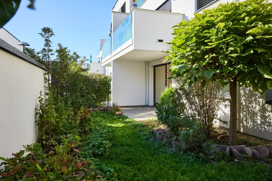 3 Zi Gartenwohnung in Grünruhelage (S-Bahn Liesing Nähe) - Titelbild