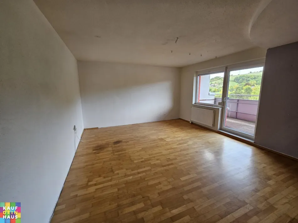 PROVISIONSFREIE GEFÖRDERTE 2- ZIMMERWOHNUNG mit LOGGIA - Bild