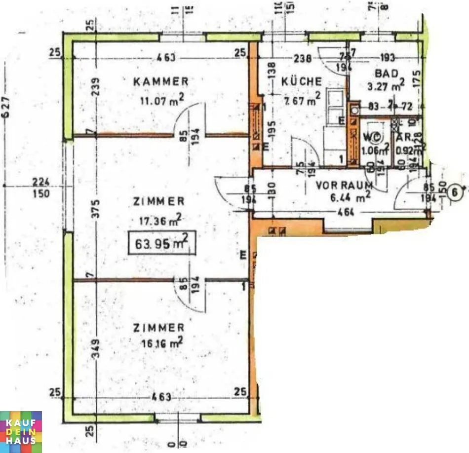 PROVISIONSFREIE 3 ZIMMERWOHNUNG !!! PRATERSTRASSE 4A! - Titelbild