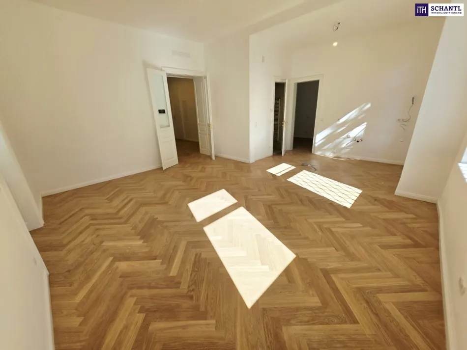Schmuckstück! Traumhafte Gartenwohnung in Hietzing in absoluter Ruhelage! Historisches und saniertes Villengebäude + Privatsphäre + Hochwertiges Umfeld! - Bild