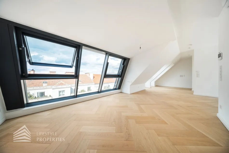 Erstbezug! Exklusive 4-Zimmer Maisonettewohnung mit großzügiger Terrasse - Bild