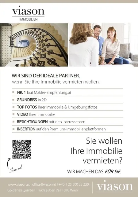 Wir vermieten gerne auch Ihre Immobilie
