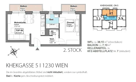Grundriss 2D