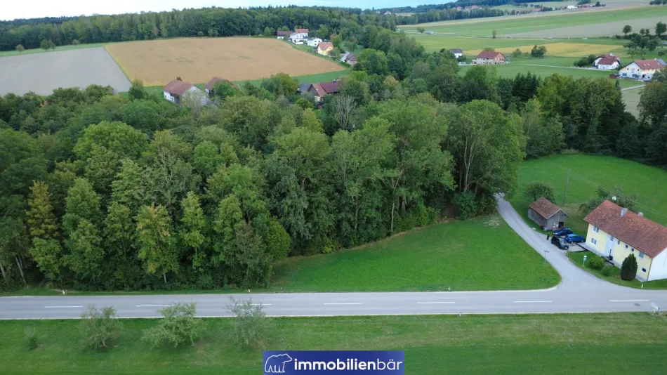 Freizeitgrundstück Pramerdorf mit Wald und Bach - Nähe Geiersberg - Bezirk Ried/Innkr. - Titelbild