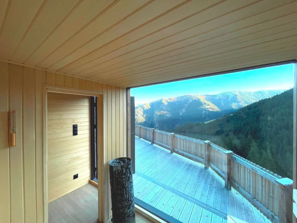 Luxus-Almchalet in Alleinlage – Sauna, Hot-Tub & Panorama über den Kitzbüheler Alpen - Bild