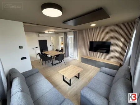 K3 - EXKLUSIVES MODUL-HAUS in der Ferienregion Klopeiner See. Wohnfläche 51 m2, 2 Schlafzimmer, Terasse.