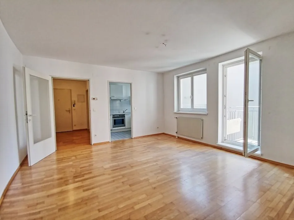 Helle 3-Zimmer-Wohnung mit Balkon und Garage in Döbling - Titelbild