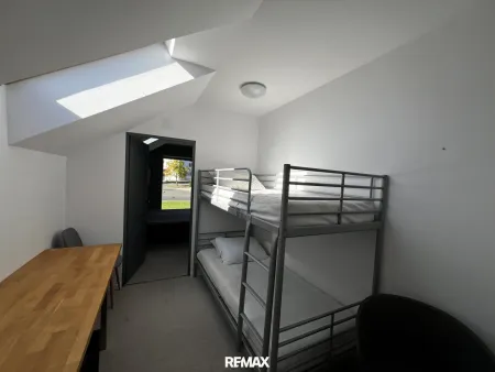 Schlafzimmer mit Etagenbett