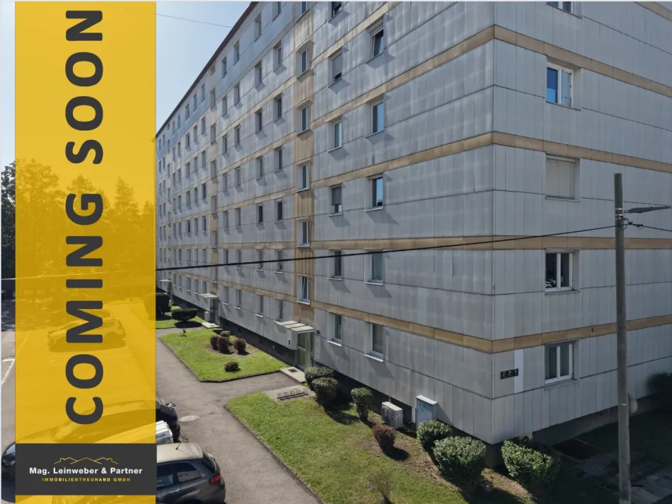 COMING SOON! Charmante Wohnung im neuen Glanz zu verkaufen Neu renovierte 3-Zimmer Wohnung mit verglaster Loggia Kleinmünchen / Linz - Titelbild