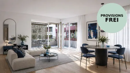 KEINE PROVISION: Helle 3-Zimmer-Neubauwohnung mit großzügigem Balkon (neu)