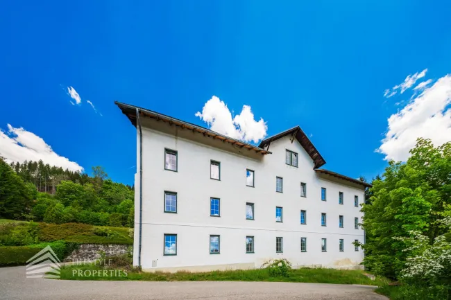 Sanierungsbedürftiges Wohnhaus mit 24 Wohneinheiten in Hanglage - Titelbild