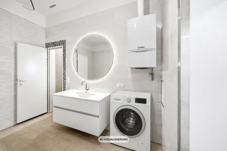 Badezimmer, KI Visualisierung