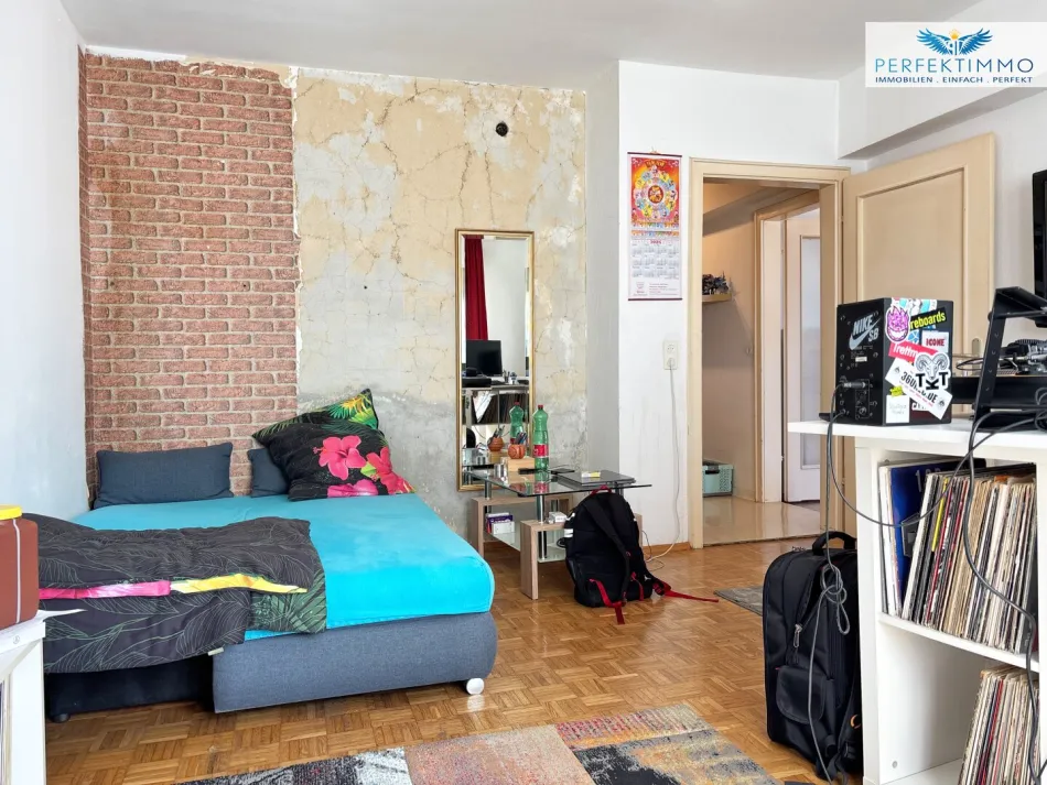2-Zimmer-Anlegerwohnung mit Balkon - Bild