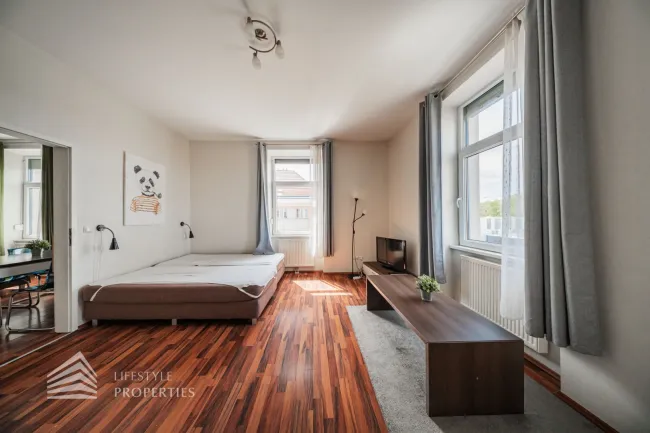 Helle, möblierte 2-Zimmer Wohnung, Nähe Kaiser-Franz-Josel Spital - Bild
