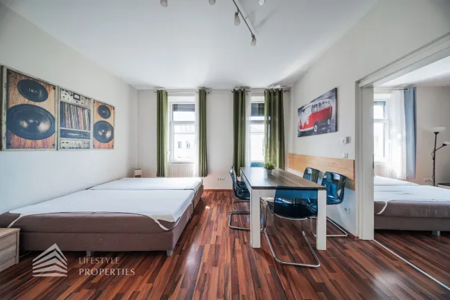 Helle, möblierte 2-Zimmer Wohnung, Nähe Kaiser-Franz-Josel Spital - Titelbild