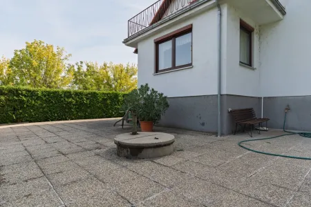 Gartenansicht Haus