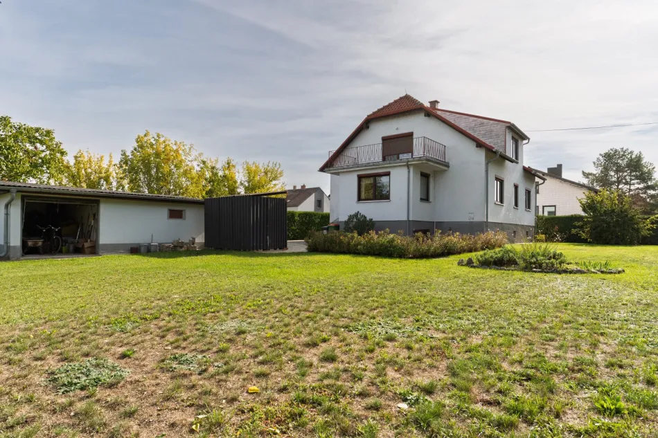 Gartenansicht Haus