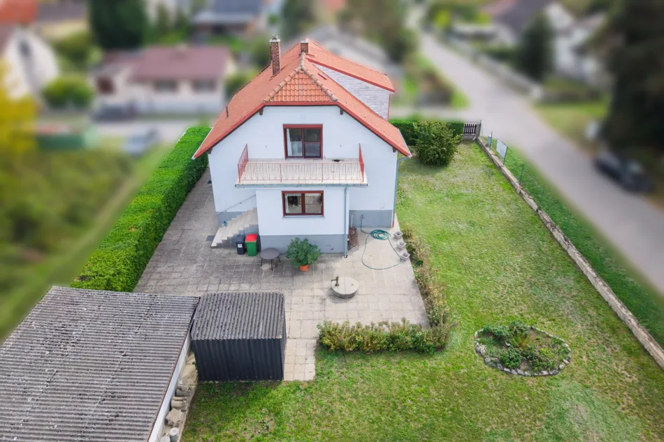 Gartenansicht Haus