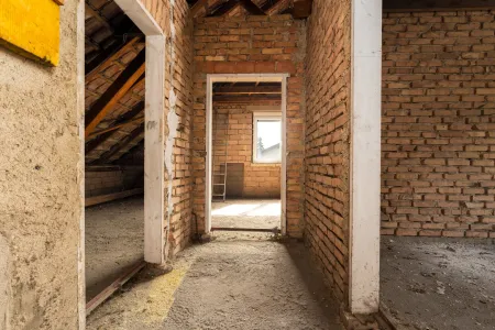 Rohdachboden Obergeschoss