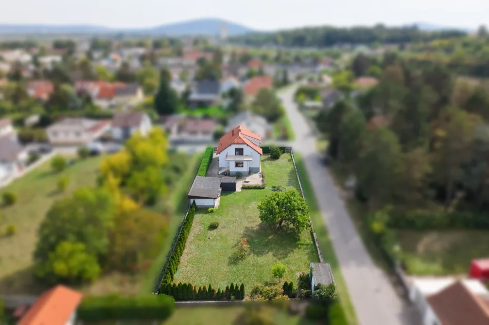 Gartenansicht Haus