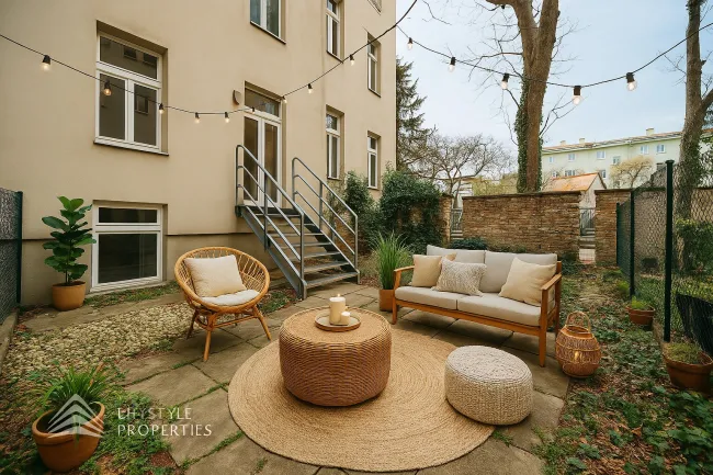 Helle 2-Zimmer Gartenwohnung mit bester Anbindung zum Stephansplatz by Lifestyle Properties GmbH