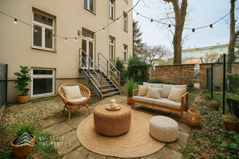 Helle 2-Zimmer Gartenwohnung mit bester Anbindung zum Stephansplatz by Lifestyle Properties GmbH