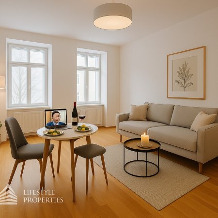 Großzügige 2-Zimmer-Wohnung mit loftartiger Wohnküche und durchdachtem Wohnkonzept