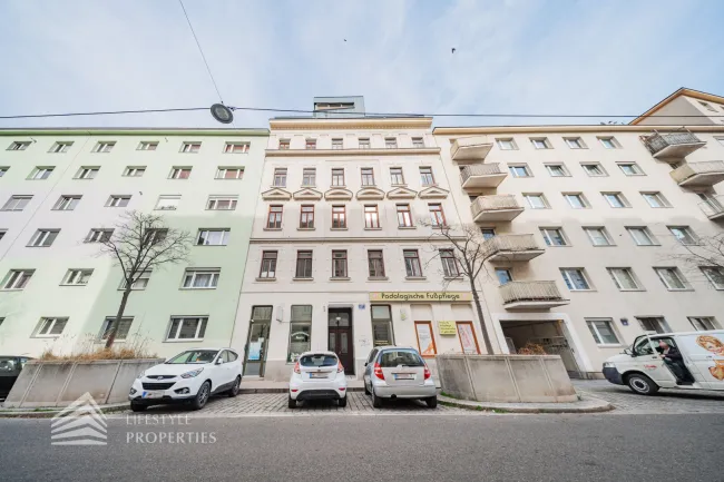 Großzügige 2-Zimmer-Wohnung mit loftartiger Wohnküche und durchdachtem Wohnkonzept
