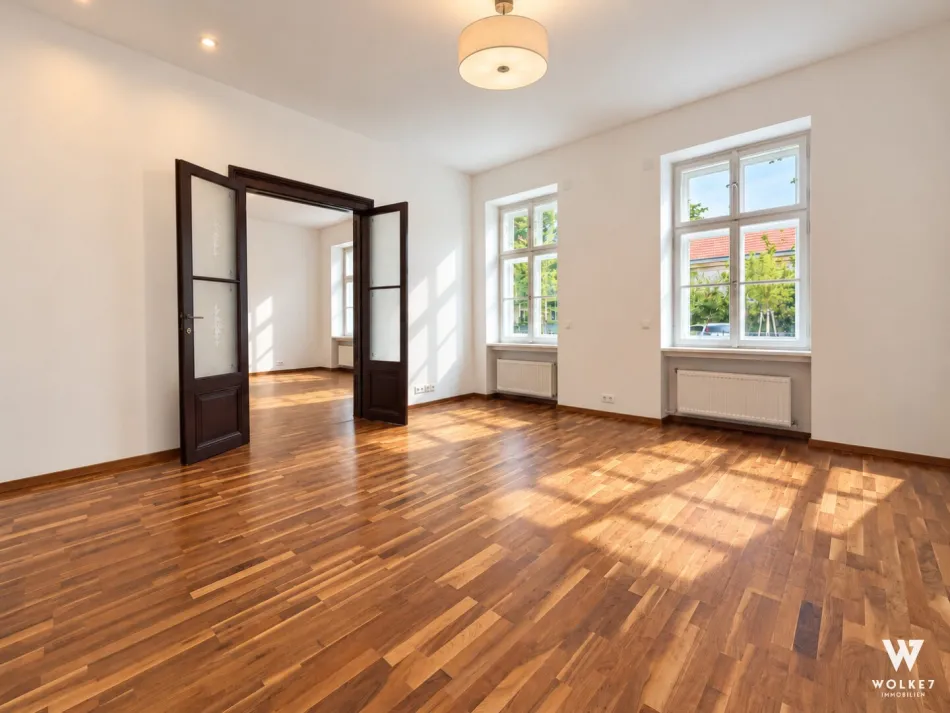 Besonderer Altbau mit Eigengarten | 5 Zimmer | ca. 30 m² Terrasse | Stadlau - Bild