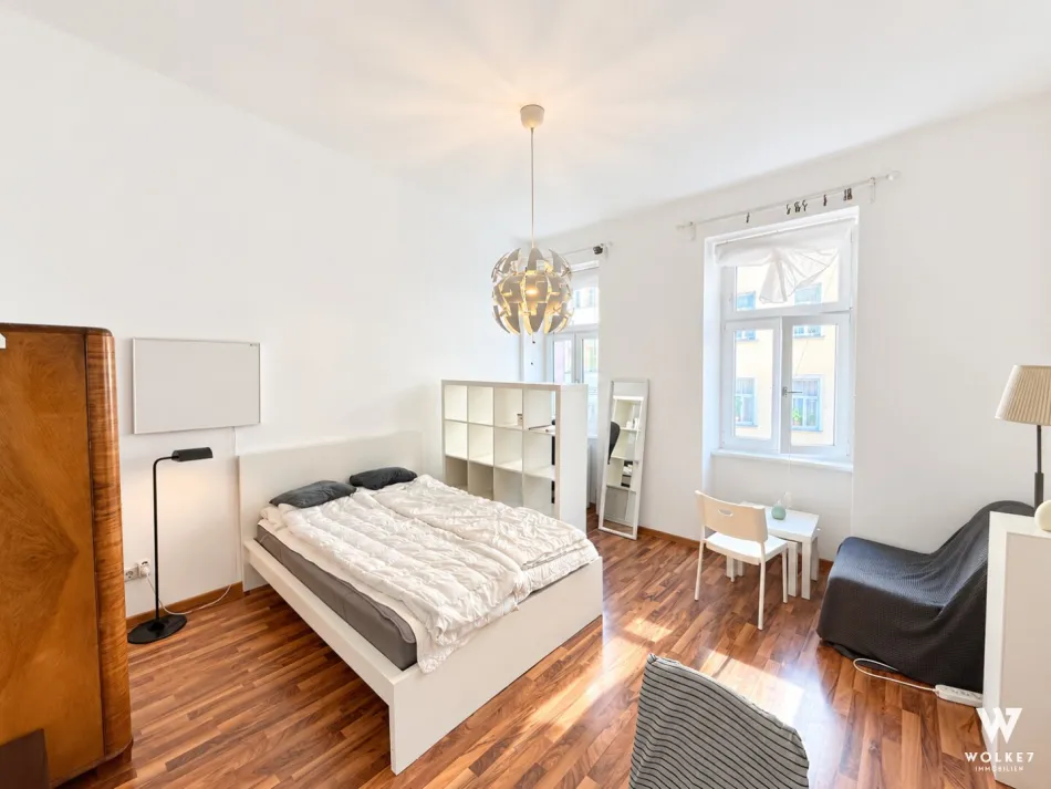 Charmante 1-Zimmer-Altbauwohnung im 5. Bezirk – Nähe Matzleinsdorfer Platz - Titelbild