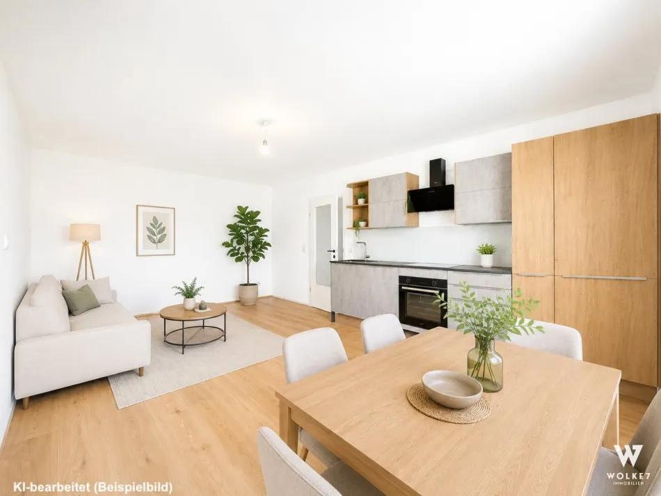 +++ Hochwertig sanierte 3-Zimmer Wohnung in absoluter Ruhelage inkl. neuer Küche I Nähe Meidlinger Markt & Meidlinger Hauptstraße +++ - Bild