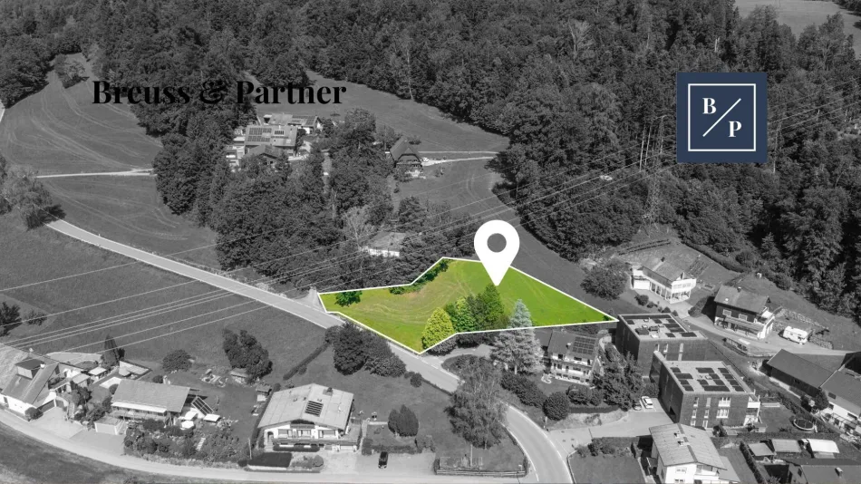 Traumhaftes Baugrundstück mit Panoramablick in bester Lage von Dornbirn/Knie - Titelbild