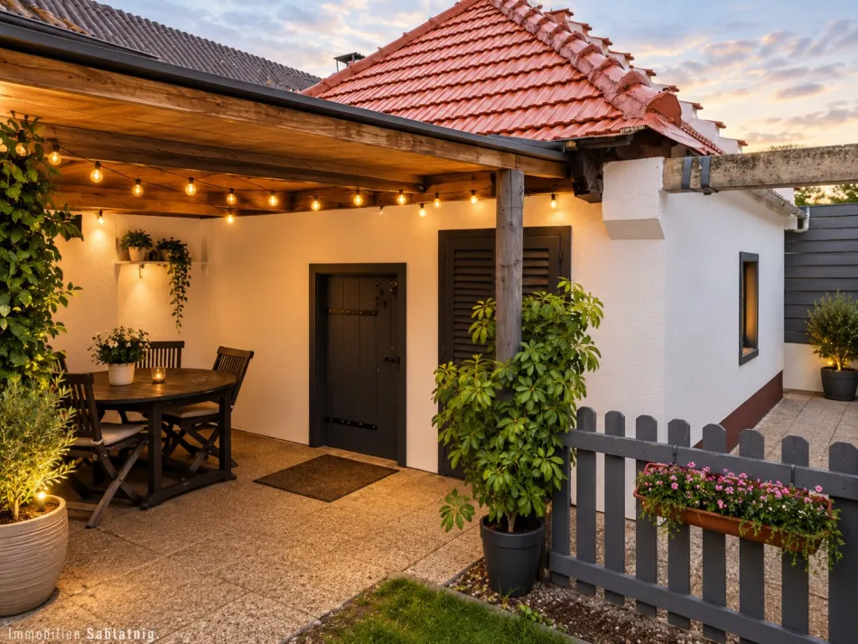 Liebevoll renoviertes Landhaus 5 Zimmer, mit Sommerhaus, Garage und viel Platz in Deutsch Jahrndorf - Bild