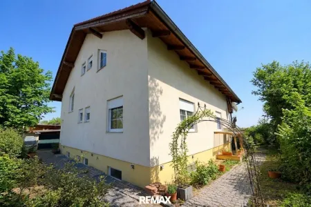 Haus Seitenansicht