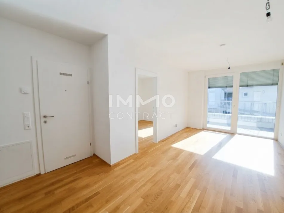 Graz Nord: geförderte 2 Zimmer Wohnung mit sonnigem Balkon - Bild